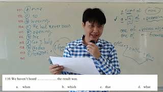 Question 110 Multiplechoice questions MCQs លំហាត់បែបសំណួរពហុជ្រើសរើស លំហាត់លេខ១១០ [upl. by Adigun545]