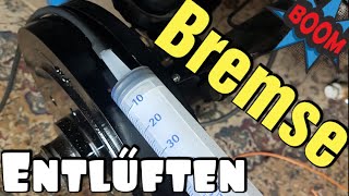 Alleine die Bremse Entlüften mit der Spritze  Tips und Tricks [upl. by Urba876]