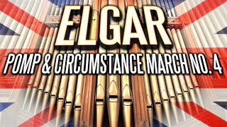 POMP AND CIRCUMSTANCE MARCH NO4  ELGAR  ORGAN SOLO ARR JONATHAN SCOTT [upl. by Stalker]