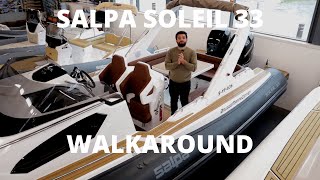 SALPA SOLEIL 33  WALKAROUND [upl. by Liuqnoj832]