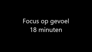 Focus op gevoel 18 minuten [upl. by Nickey]