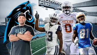 Panthers Welcome WR Visitors  Are the Panthers DONE in Free Agency  TE Draft Prospects [upl. by Hoye979]