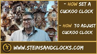 How to set a cuckoo clock – how to adjust a cuckoo clock [upl. by Yecam]