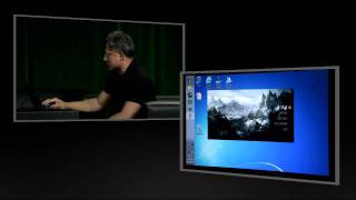 NVIDIA Press Conference  CES 2012  Splashtop THD Virtual Desktop Demo [upl. by Misty]