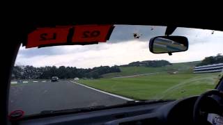 Japfest 2 2012 Session L 1240  Toyota Starlet NA track time [upl. by Nauqet391]