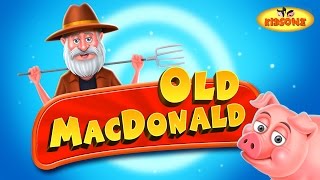 Old MacDonald Had A Farm EIEIO Nursery Rhyme with Lyrics  KidsOne [upl. by Gareth]