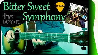 BITTER SWEET SYMPHONY 🎼🍋  The Verve  GUITAR Cover  MusikMan N°137 [upl. by Schreiber27]