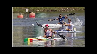 RennsportWM in Portugal Kanu  DoppelGold zum WMStart [upl. by Naej]