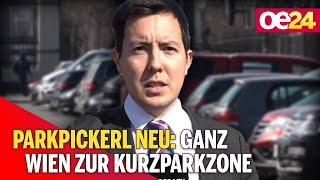 Parkpickerl Neu Ganz Wien wird zur Kurzparkzone [upl. by Gelman]