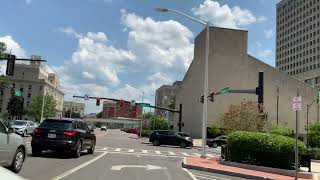 Driving Tour through Downtown Binghamton New York July 2022  Eclectic Lux [upl. by Anatak]