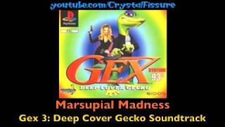 Gex 3 Deep Cover Gecko Soundtrack  Marsupial Madness [upl. by Yelhak]