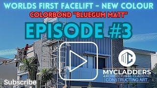 Part 3  Colorbond Cladding Facelift  How to  Varsity Lakes [upl. by Ynahpit574]