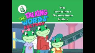 LeapFrog Talking Words Factory 2003 DVD Trailers Transition Menu Version 1 [upl. by Inhsor97]