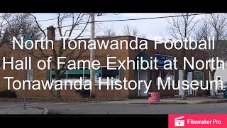 North Tonawanda Football Hall of Fame Exhibit at North Tonawanda History Museum [upl. by Samalla320]