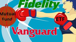 Best Mutual Funds vs ETFs review SampP 500 Vanguard VOO VFIAX FXAIX IVV Schwab SWPPX [upl. by Lucine813]