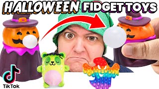 RATING 10 Unique Halloween Fidget Toys Mystery Box [upl. by Oinotnanauj]