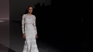 Abiti da Sposa Jesus Peiro 2019 il video della sfilata [upl. by Ahseid]