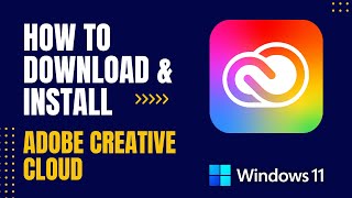 How to Download and Install Adobe Creative Cloud For Windows [upl. by Notnroht]