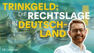 NO GOS beim TRINKGELD Diese Gesetze gelten in Deutschland Vortrag von Erich Nagl [upl. by Kev37]