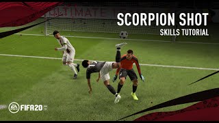 FIFA 20 Scorpion Kick Shot  SKILLS TUTORIAL [upl. by Novia26]