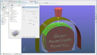 Z limits to toolpath  Continuous 5 Axis  PowerMILL 2012 [upl. by Elvie]