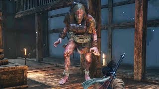 Sekiro Shadows Die Twice  Ogre in Ashina Castle Boss Fight [upl. by Atinat660]