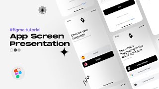 Figma Tutorial Present Multiple App Screen For Dribbble [upl. by Aneahs711]