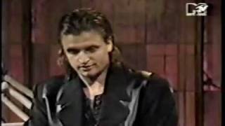 Lenny Wolf Kingdom Come interview on MTV Hands Of Time 1991 [upl. by Merchant]