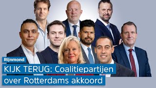 LIVE Rotterdams coalitieakkoord in Rijnmond Vandaag [upl. by Naimaj941]