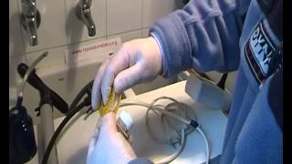 USO DEL INVENTO CASERO PARA REPARAR ELECTROVALVULAS LAVARROPAS VIDEO 2 de 2 [upl. by Glimp]