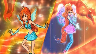 Winx Club  Bloom All Fire Dragon Invocation [upl. by Rednaeel]