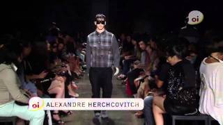 Oi Moda  Desfile Alexandre Herchcovitch Masculino  São Paulo Fashion Week Inverno 2011 [upl. by Bouzoun]