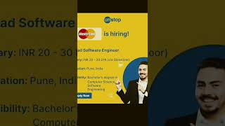 Software EngineerExpected Salary INR 11  14 LPA Shorts Link  httpsbitly3QiYdFx [upl. by Ailati]