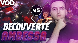 JE DECOUVRE AMBESSA NOUVEAU CHAMPION  SoloQ Challenger Top  Ambessa vs Garen  Patch 1422 [upl. by Birecree]