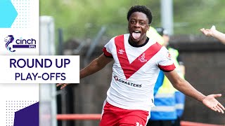 Airdrieonians Pull off Incredible Comeback Win  PlayOff Round Up  cinch SPFL [upl. by Asserat]