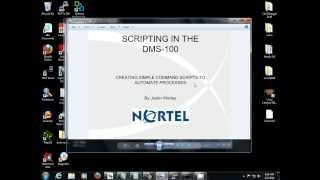 Creating Command Scripts in the Nortel DMS100 [upl. by Meredithe]