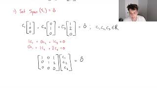 How to Determine if a Set of Vectors is Linearly Independent Easy Explanation [upl. by Latreshia]