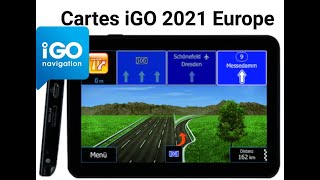 Téléchargez gratuitement les cartes igo 2021 Europe  Lien torrent [upl. by Ejroj]