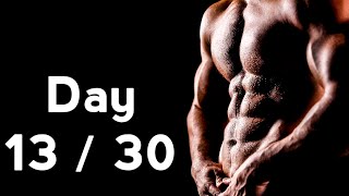 30 Days Six Pack Abs Workout Program Day 1330 [upl. by Ulyram292]