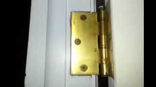 Fast and easy way to fix a door that has settled [upl. by Ardna]