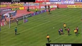 Roberto Baggio ALL Serie A Goals Part 22 [upl. by Hsac]