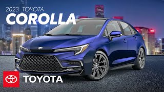 2023 Toyota Corolla Overview  Toyota [upl. by Zinck]