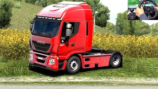 ETS 2  Iveco Stralis HiWay Transporting Potatoes from Turin [upl. by Nnylirak]