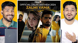 ZALMI YAMA  OFFICIAL ZALMI ANTHEM REACTION [upl. by Weston500]