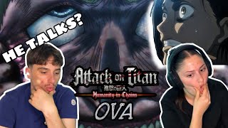 THEY TALK  Attack on Titan  OVA Ilse’s Notebook REACTION [upl. by Olsen]