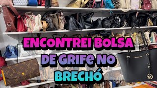 EM BRECHÓS COMIGO  MEGA BRECHÓ BOLSAS DE LUXO [upl. by Acir]