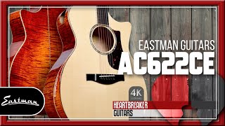 Eastman AC622CE  Brand New  Heartbreaker w Mike Romano  4k Video [upl. by Cirri]