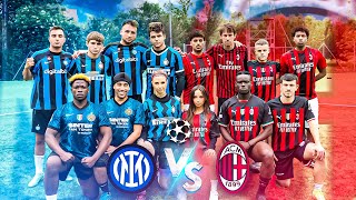 Milan vs Inter di Champions League 7vs7⚽️ [upl. by Gearhart]