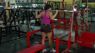 How to Do Barbell Squats to a Bench [upl. by Oba577]