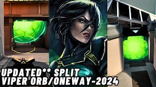 BEST Viper ORB Lineups for SPLIT You Need to Know for AttackDefenseRetake  2024 [upl. by Karee]